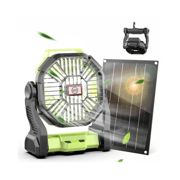 Rechargeable Camp Fan & Emergency Light