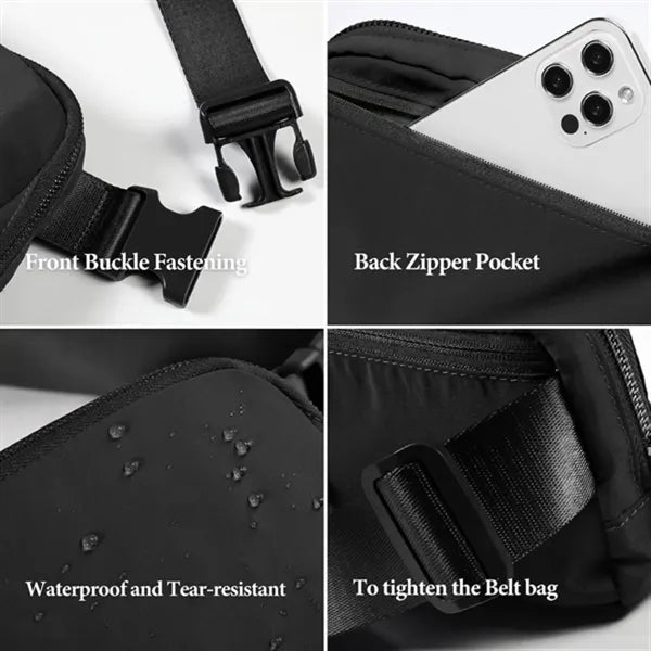 Unisex Mini Belt Bag With Adjustable Strap