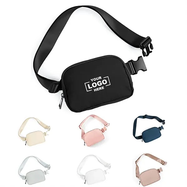Unisex Mini Belt Bag With Adjustable Strap
