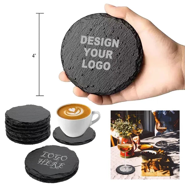 Round Shape Rock Coasters