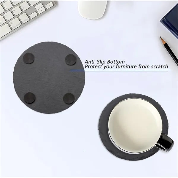 Round Shape Rock Coasters