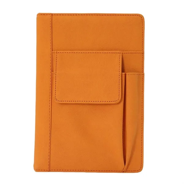 A5 Refillable Lined Leather Journal Notebook Hardcover Paper