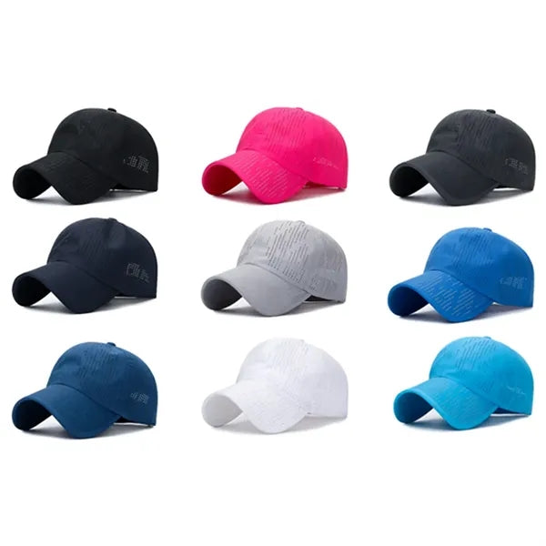 Summer Breathable Quick-Dry Cap with Laser Perforation