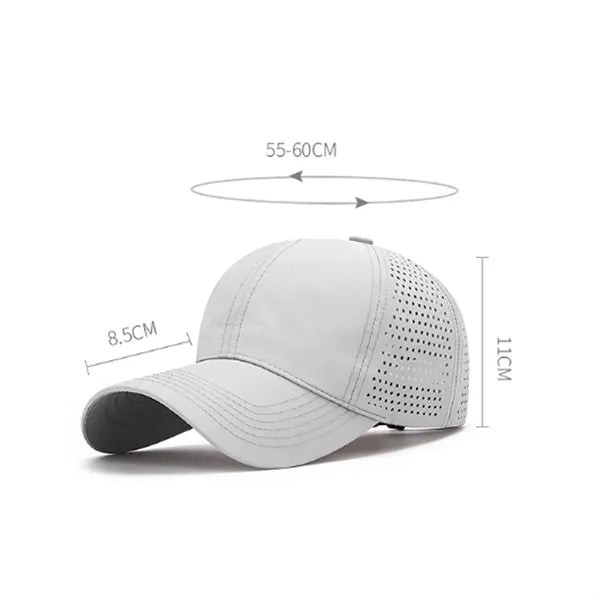 Breathable Sports Cap for Outdoor Activities and Daily Use