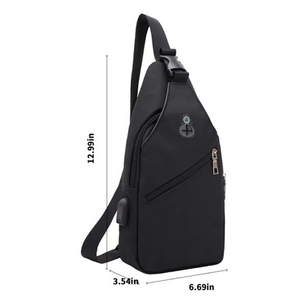 Waterproof Sling Backpack Crossbody Chest Bag