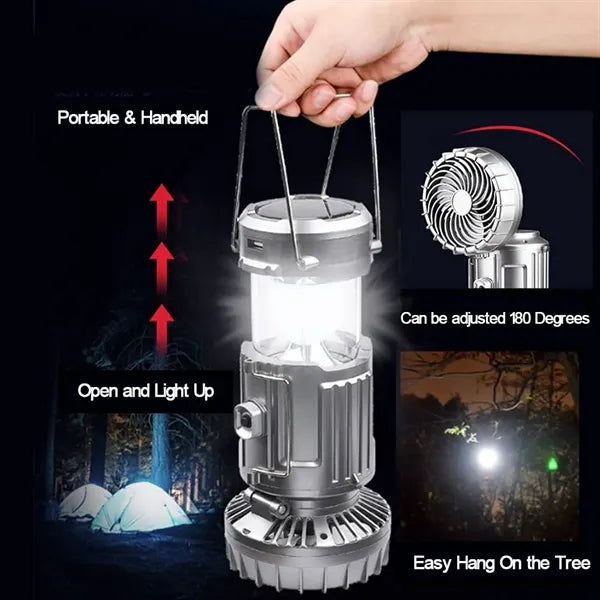 Collapsible Solar Camping Lantern