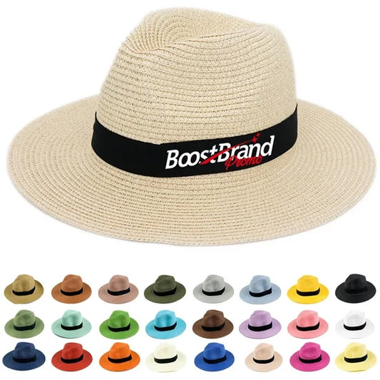 Wide Brim Straw Sun Breathable Summer Hat