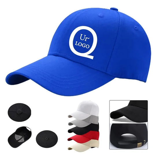 Baseball Caps W/ Adjustable Buckle