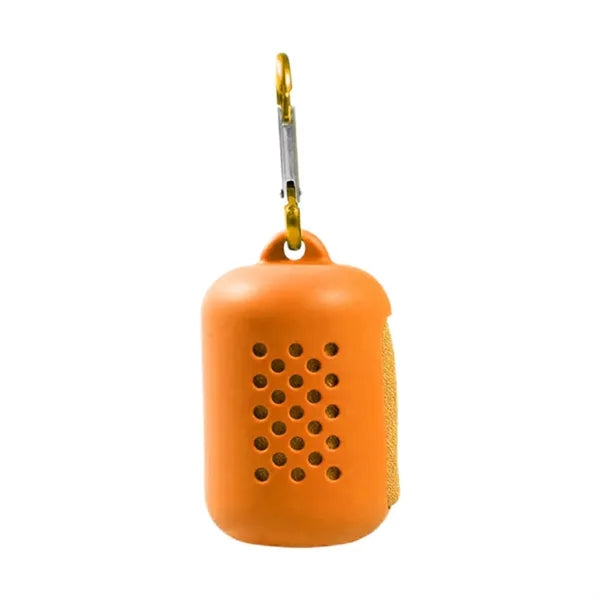 Silicone Case Summer Sports Cooling Towel