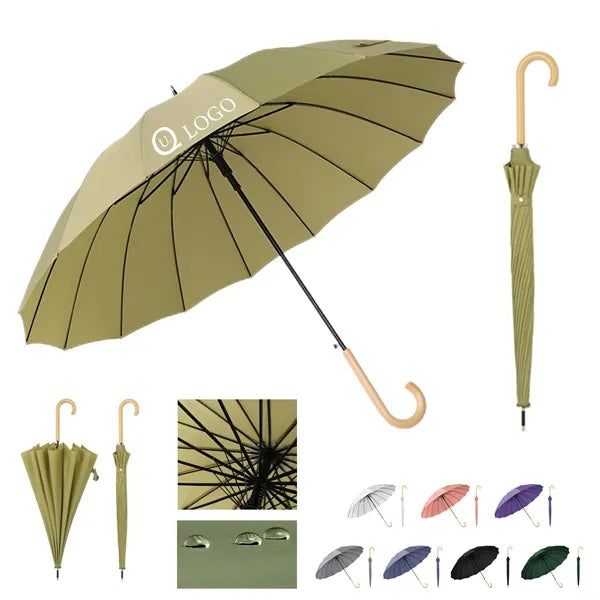 Umbrella With Log Handle