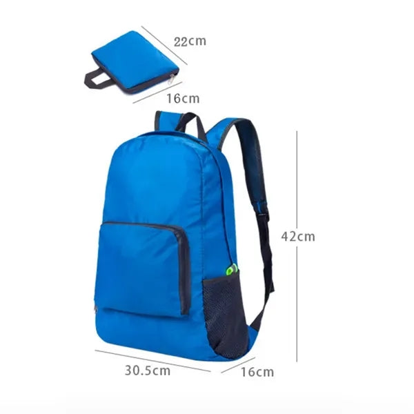 Lightweight Foldable Backpack Water Resistant Travel Bag