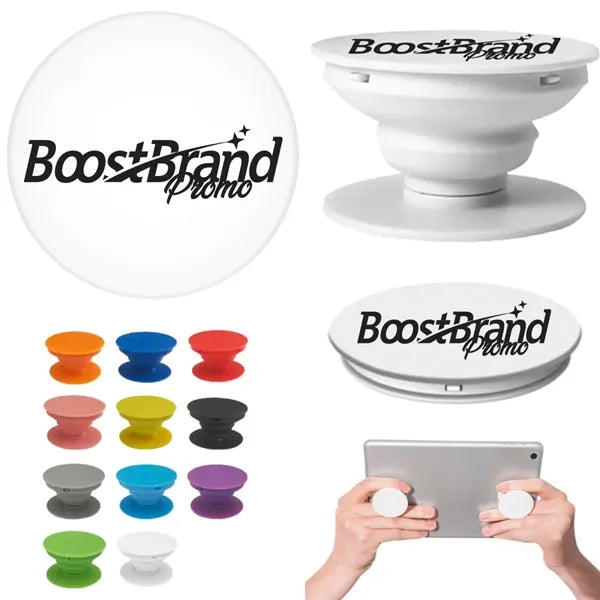 Acrylic Phone Grip Stand with 360 Degree Rotation