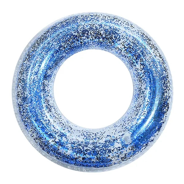 35-Inch Inflatable Sequin Swimming Ring