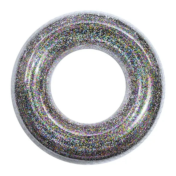 35-Inch Inflatable Sequin Swimming Ring