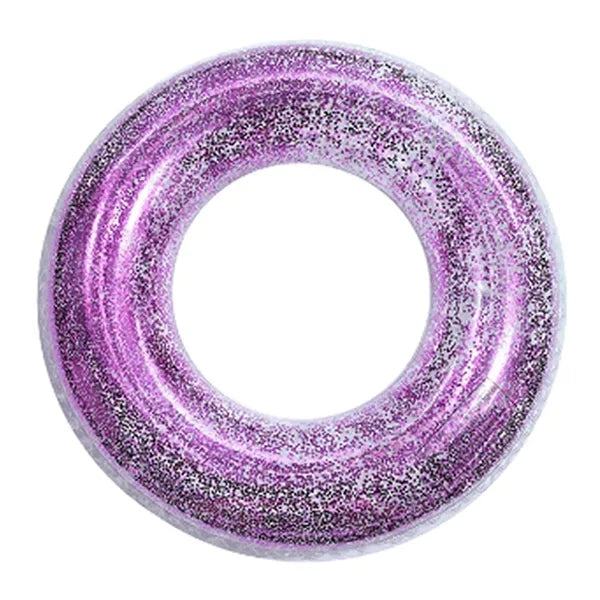 35-Inch Inflatable Sequin Swimming Ring