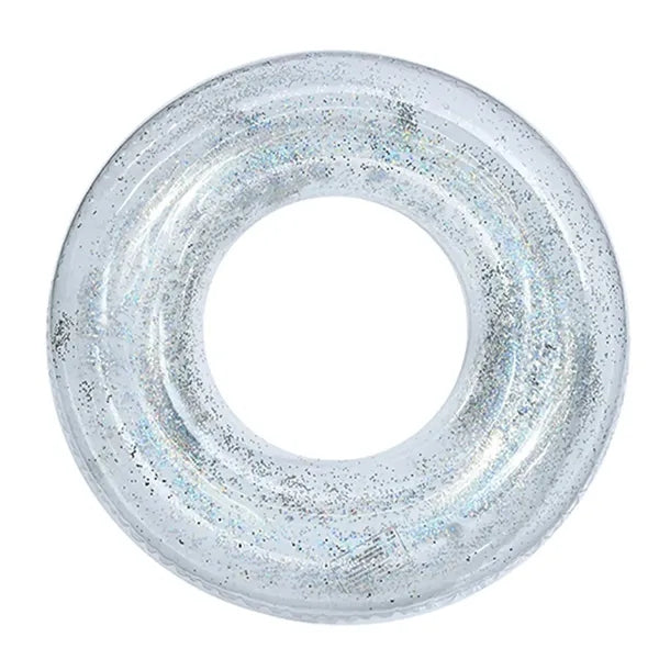 35-Inch Inflatable Sequin Swimming Ring