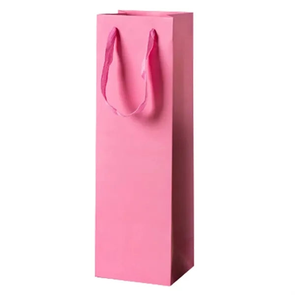 Kraft Paper Gift Tote Wine Bag