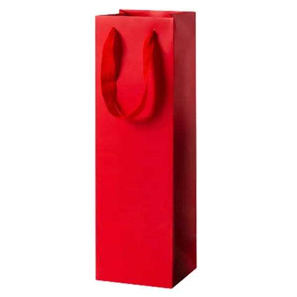 Kraft Paper Gift Tote Wine Bag