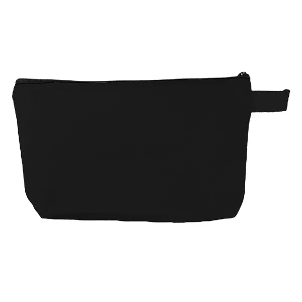 Cotton Canvas Zipper Pen Pouch