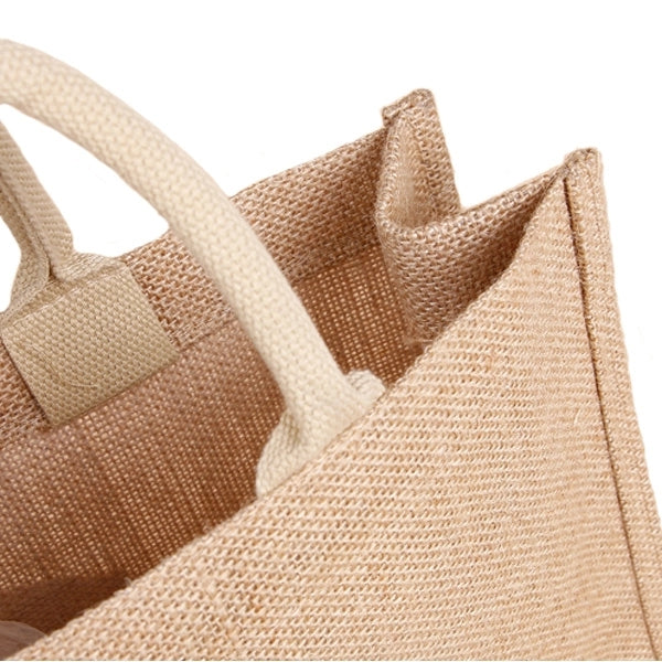 Imprinted Jute Tote Bag