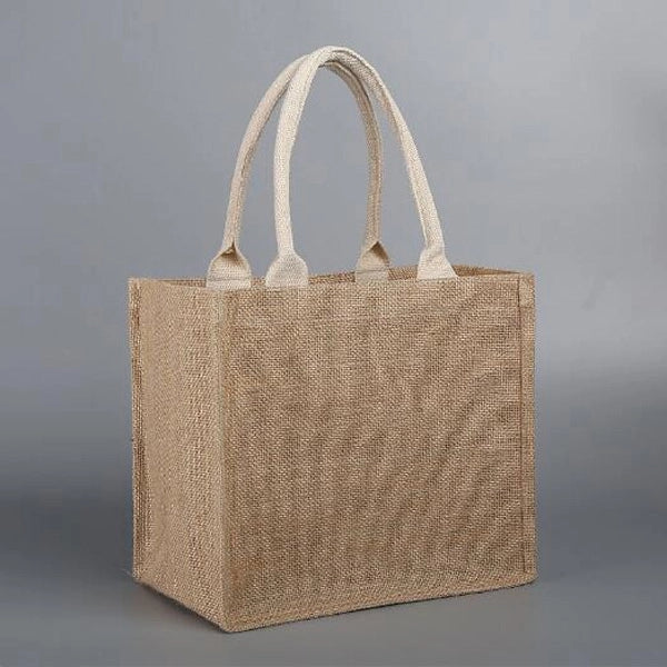 Imprinted Jute Tote Bag