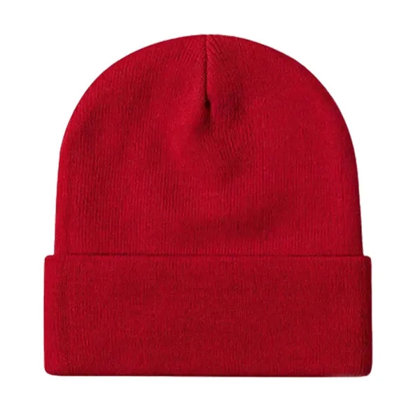 Roll Up Cuff Knit Beanie