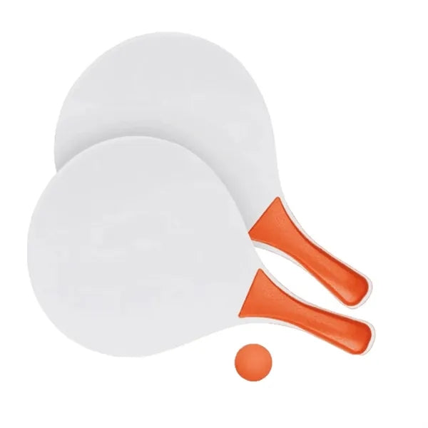 Wooden Beach Ball Rackets