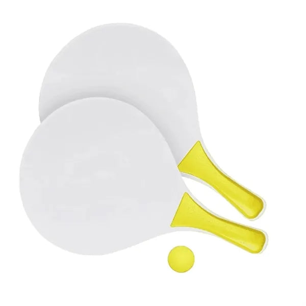 Wooden Beach Ball Rackets