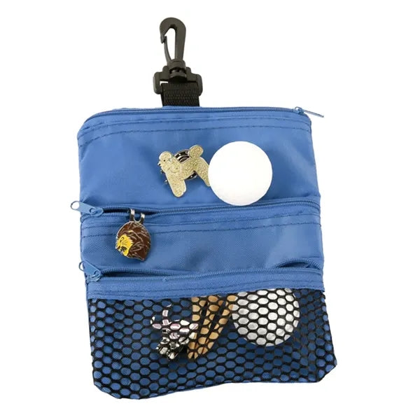 Oxford Cloth Golf Tee Fanny Pack