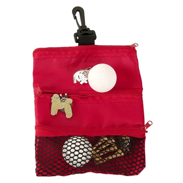 Oxford Cloth Golf Tee Fanny Pack