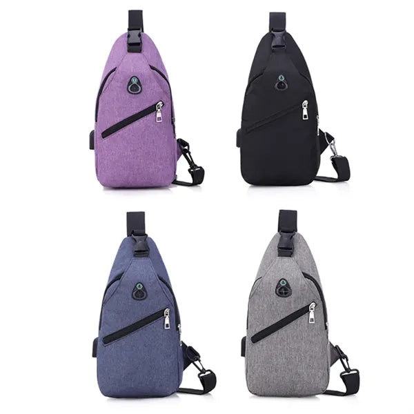 Waterproof Sling Backpack Crossbody Chest Bag