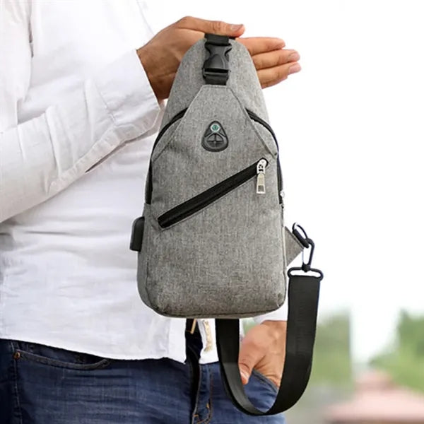 Waterproof Sling Backpack Crossbody Chest Bag