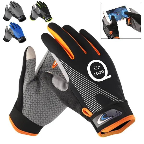 Full Finger Screen Touchable Cycling Glove