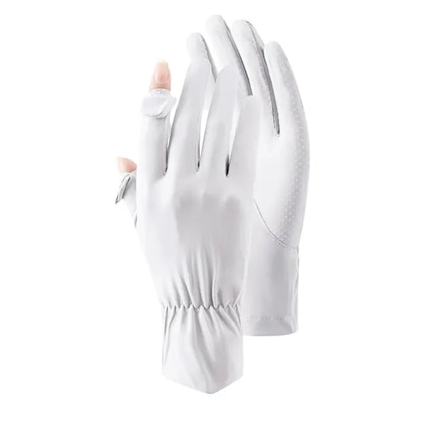 Uv Protection Full Finger Cycling Glove For Women
