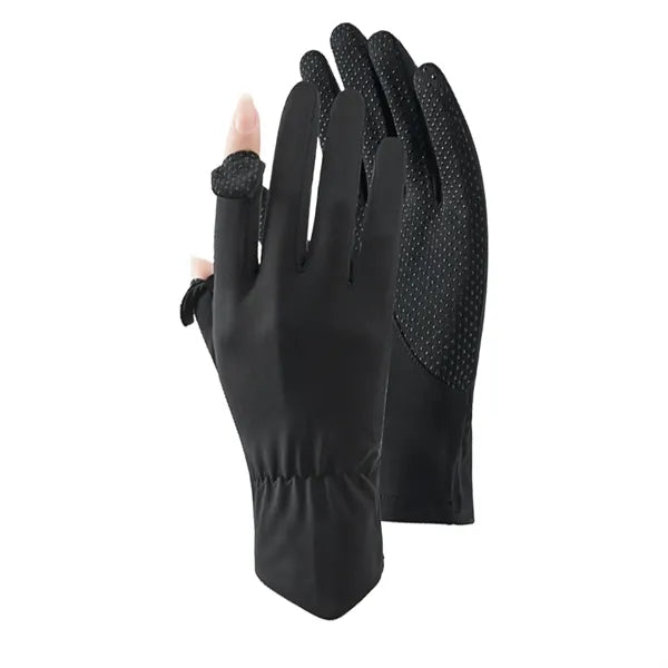 Uv Protection Full Finger Cycling Glove For Women