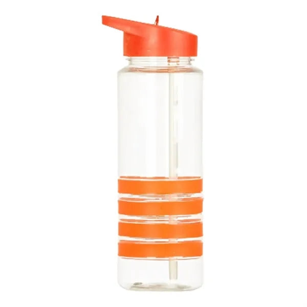 25.36 Oz Plastic Cup W/ Straw