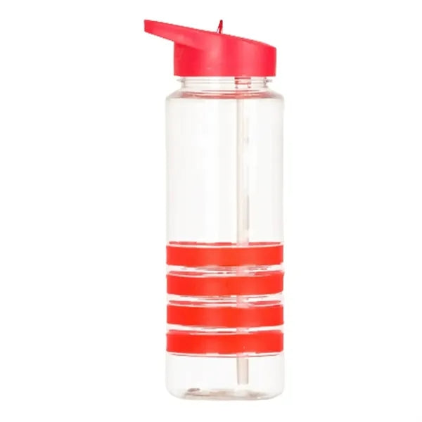 25.36 Oz Plastic Cup W/ Straw