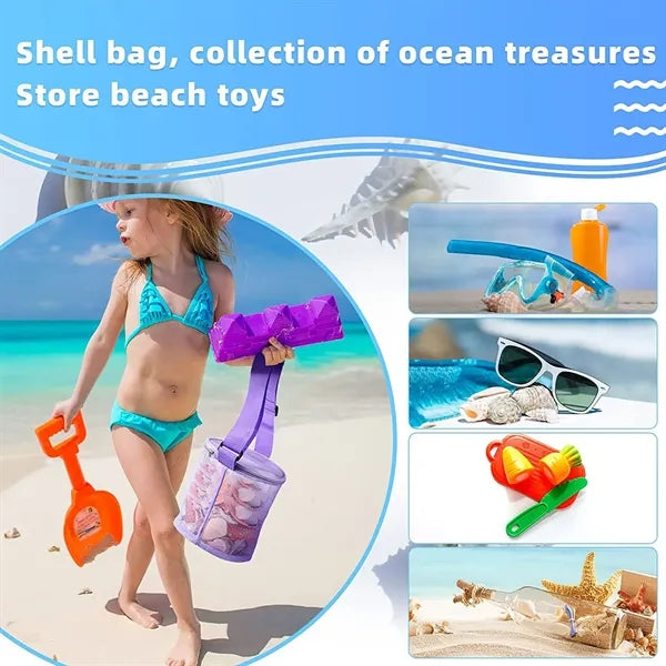 Net Beach Storage Bag for Kids