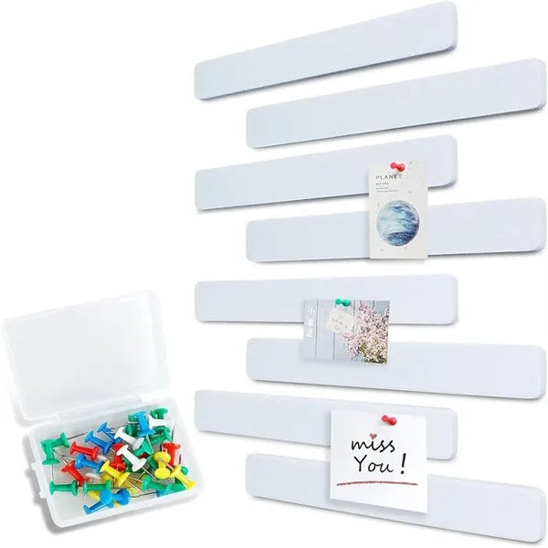 Self-Adhesive Felt Bulletin Strips for Wall Display Boards