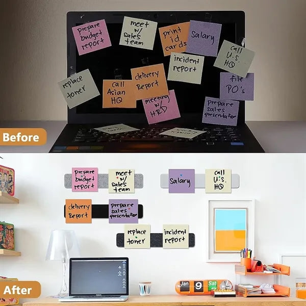 Self-Adhesive Felt Bulletin Strips for Wall Display Boards