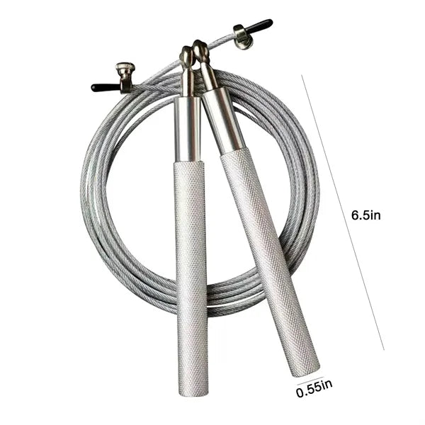 Adjustable Jumping Rope With Aluminum Alloy Handle