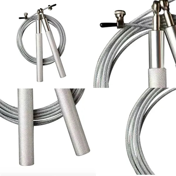 Adjustable Jumping Rope With Aluminum Alloy Handle