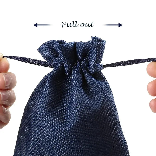 Burlap Drawstring Gift Bag