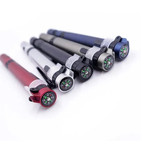 7 In One Outdoor Multi Functional Tool Pen With Flashlight