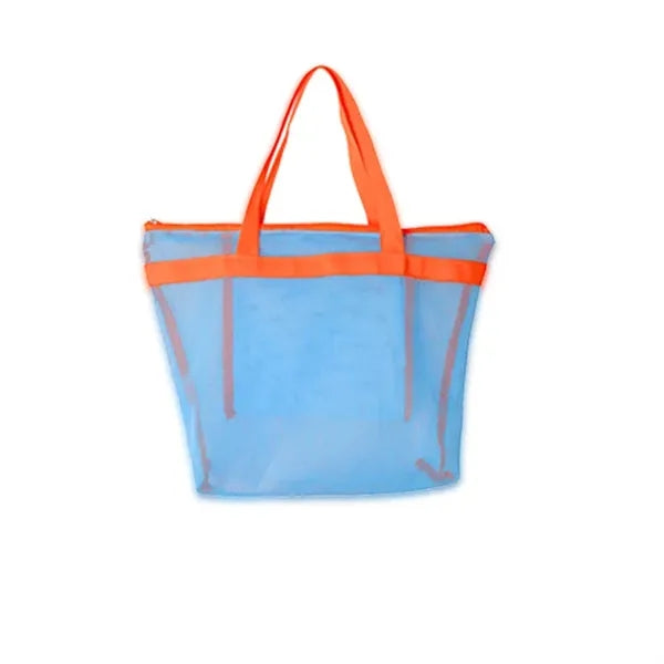 Beach Travel Bath Handheld Storage Mesh Bag