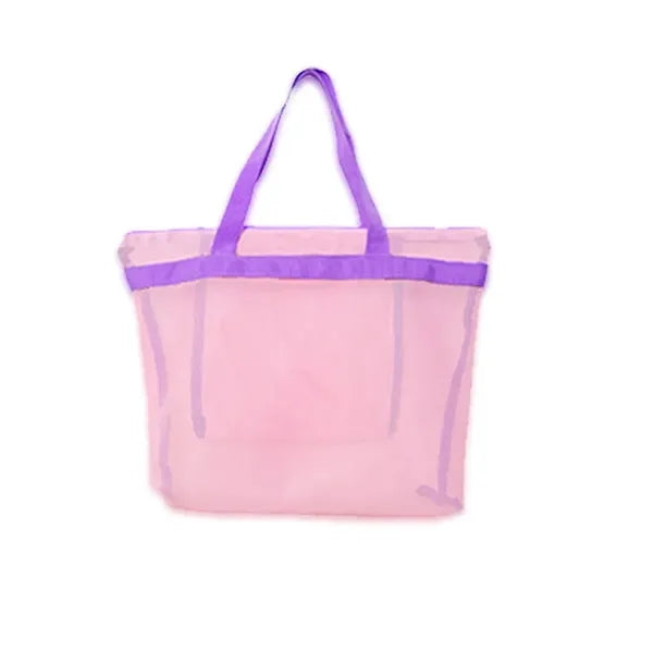 Beach Travel Bath Handheld Storage Mesh Bag