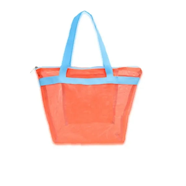 Beach Travel Bath Handheld Storage Mesh Bag
