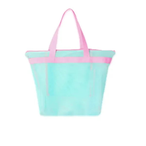 Beach Travel Bath Handheld Storage Mesh Bag