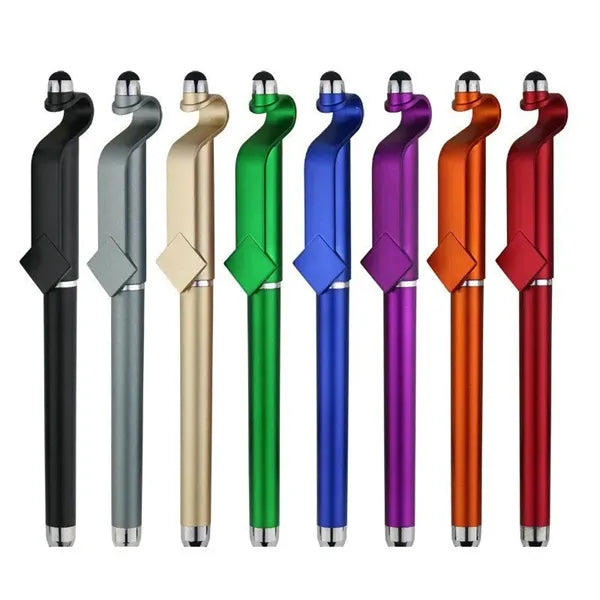 3 In One Multi Functional Plastic QR Code Stylus Pen