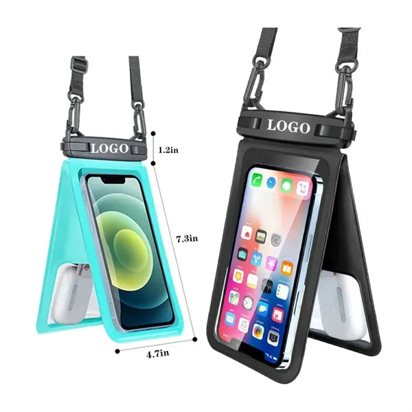 Waterproof Phone Holder with Dual Pockets Swim & Dive Ready